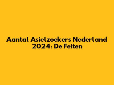 Aantal Asielzoekers Nederland 2024: De Feiten