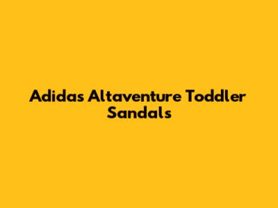 Adidas Altaventure Toddler Sandals