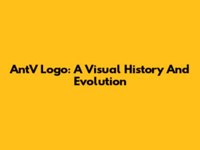AntV Logo: A Visual History And Evolution