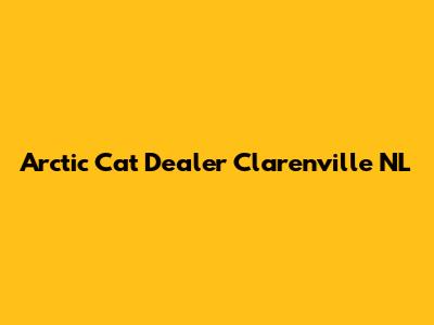 Arctic Cat Dealer Clarenville NL