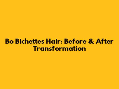 Bo Bichette's Hair: Before & After Transformation