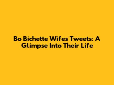 Bo Bichette Wife's Tweets: A Glimpse Into Their Life