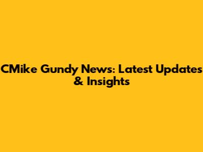CMike Gundy News: Latest Updates & Insights