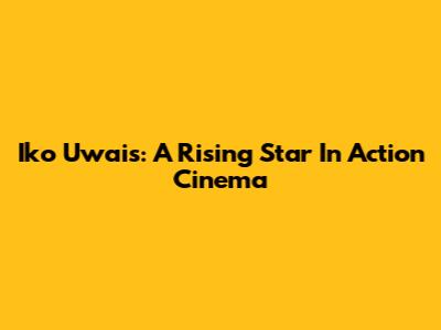 Iko Uwais: A Rising Star In Action Cinema