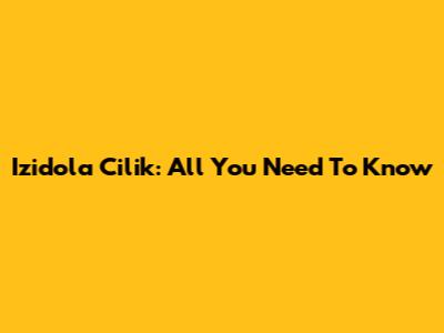 Izidola Cilik: All You Need To Know