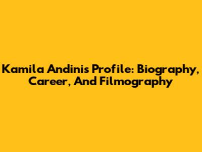 Kamila Andini's Profile: Biography, Career, And Filmography