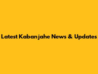 Latest Kabanjahe News & Updates