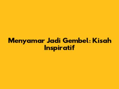Menyamar Jadi Gembel: Kisah Inspiratif