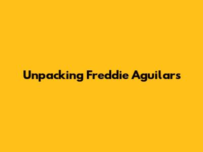 Unpacking Freddie Aguilar's 
